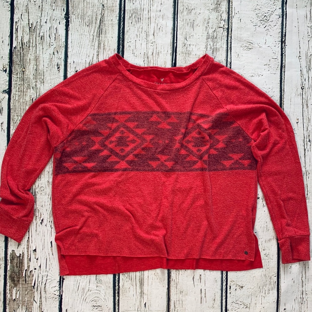 American Eagle Soft and Sexy Plush Crop